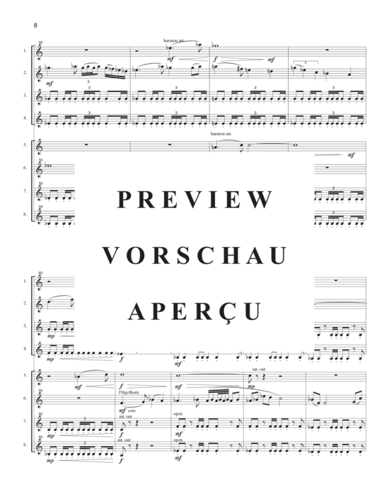 Product gallery: Page 13 of 21 Festive Overture , , (8 trumpets in Bb)