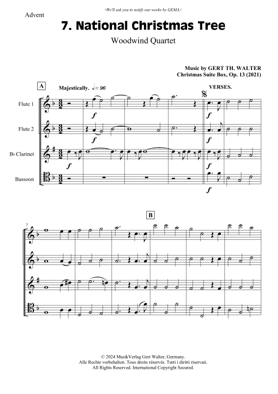 Produktbild zu: National Christmas TreeGert Th. Walter