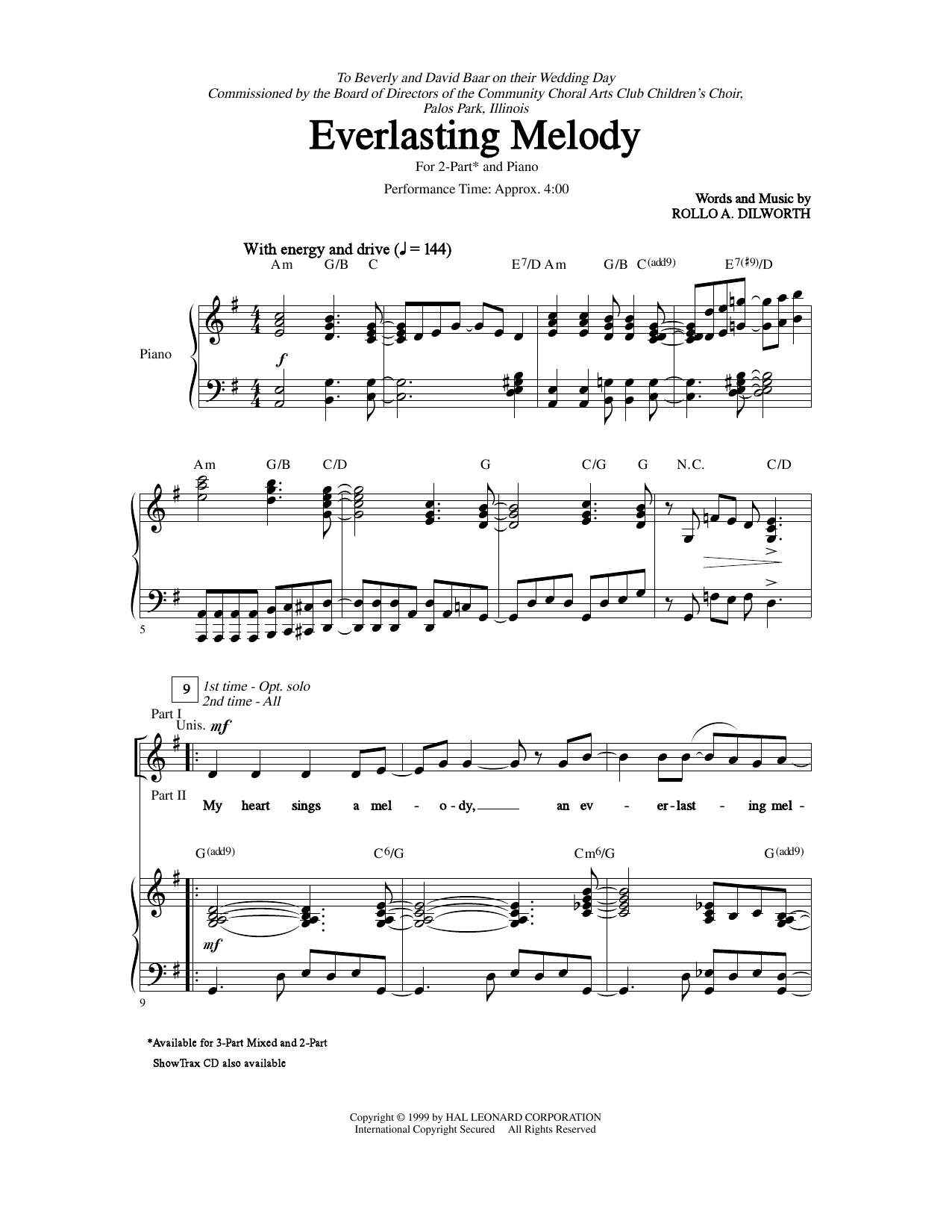 Product picture to: Everlasting Melody
