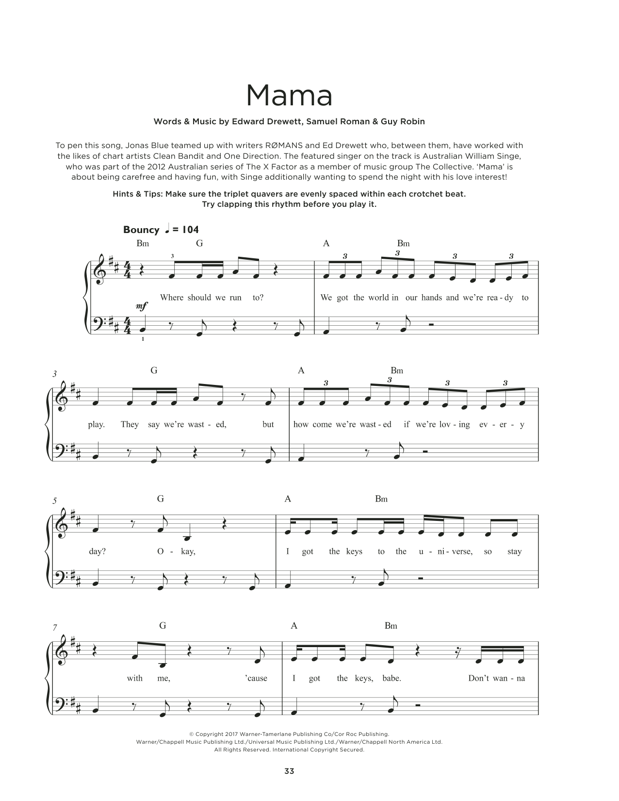 Product picture to: Mama (feat. William Singe)