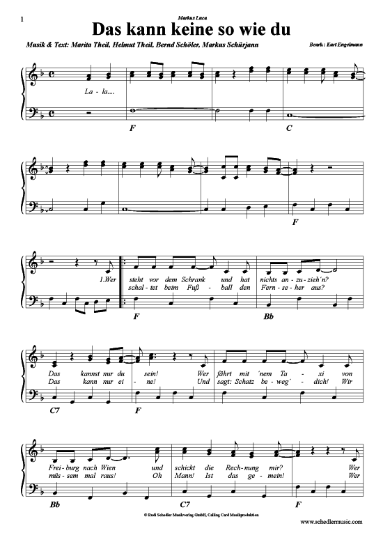 Produktbild zu: Das kann keine so wie du Markus Luca