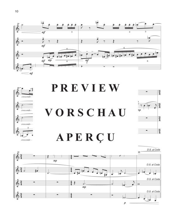 Product gallery: Page 13 of 21 Cosmic Portraits , , (flute, clarinet, alto saxophone and tenor saxophone)