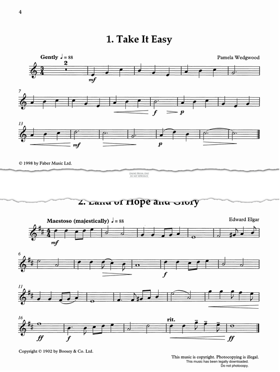 Product gallery: Page 1 of 1 Land Of Hope And Glory, Edward Elgar