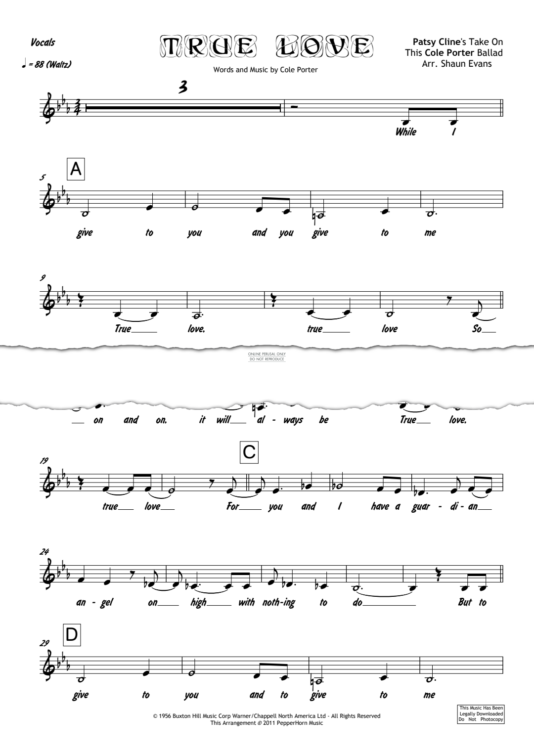 gallery: True Love, Patsy Cline