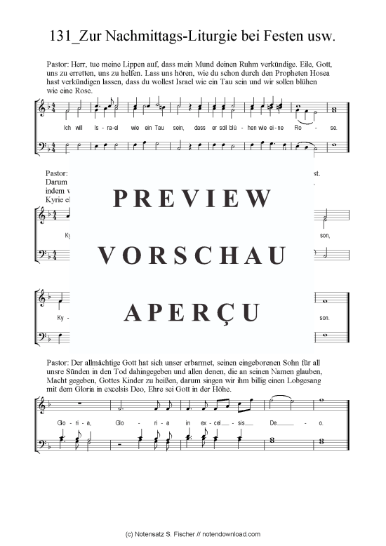 Product picture to: Zur Nachmittags-Liturgie bei Festen usw.    