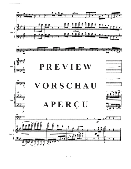 Produktgalerie: Seite 28 von 48 Tuba Suite , , (Tuba + Klavier)