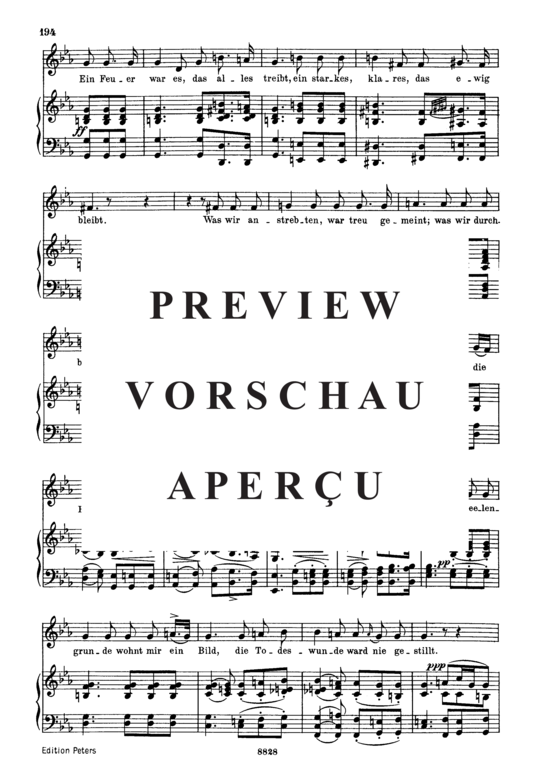 Product gallery: Page 3 of 6 Fülle der Liebe D.854, , Low Voice and Piano