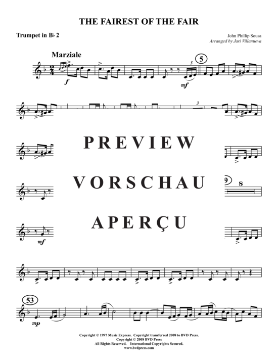 Produktgalerie: Seite 8 von 15 The Fairest of the Fair , , (Blechbläserquintett)