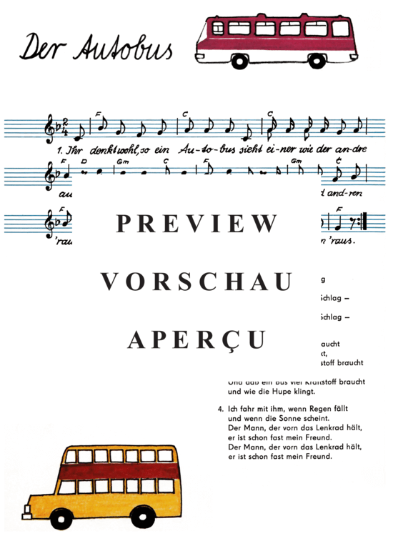 Product gallery: Page 11 of 21 Autos - Schiffe - Eisenbahnen , , (Melody in C + chords)