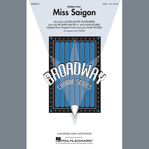cover: Miss Saigon (Medley) (arr. Ed Lojeski), Claude-Michel Schonberg, Chor