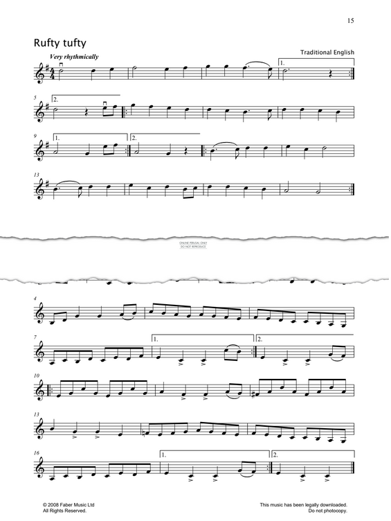 Produktgalerie: Seite 1 von 1 Sailor's Hornpipe, English Traditional, Violine