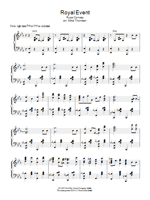 Produktbild zu:  Royal Event - Russ Conway