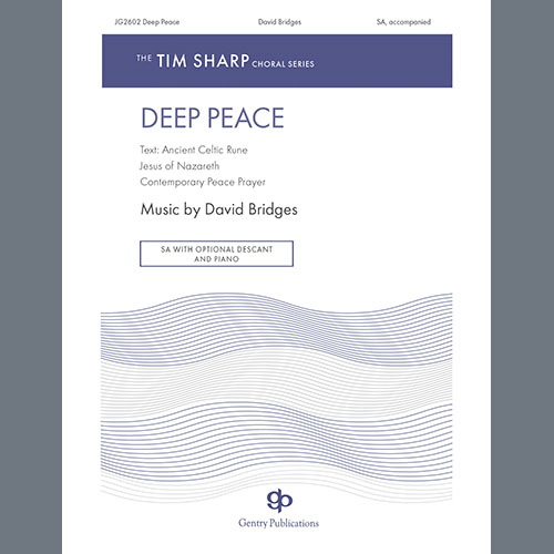 cover: Deep Peace, David Bridges, Chor