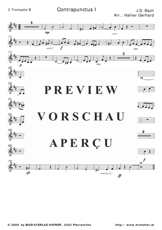 gallery: Contrapunctus I, , (Blechbläser Quintett)