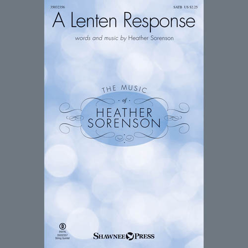 cover: A Lenten Response, Heather Sorenson