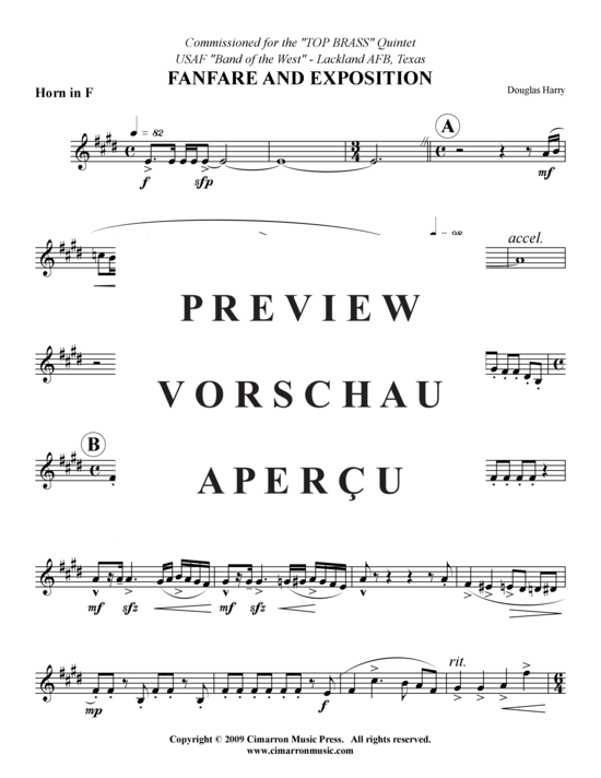 Produktgalerie: Seite 5 von 14 Fanfare & Exposition for Brass , , (Blechbläserquintett)