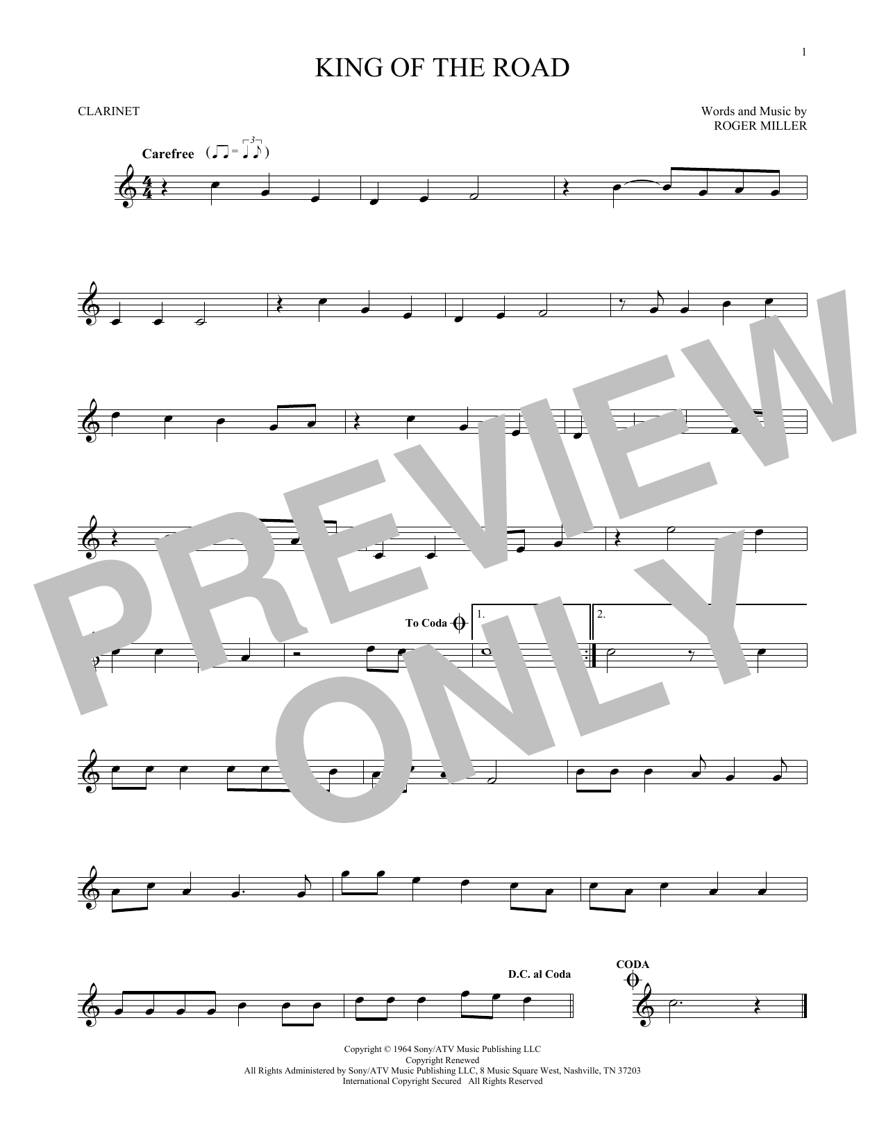 Product gallery: Page 1 of 1 King Of The Road, Roger Miller