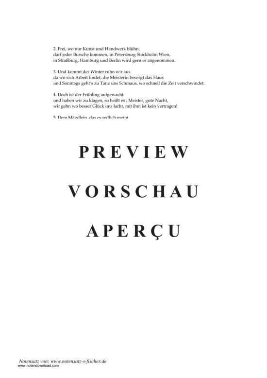 Product gallery: Page 3 of 3 Wanderleben , , Piano and Voice