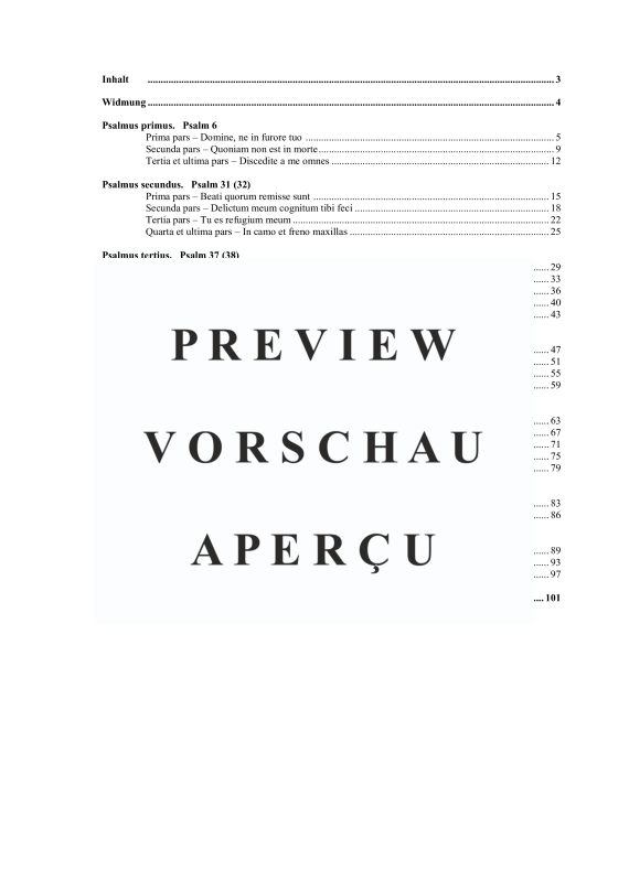 gallery: Psalmi Davidici, , (Gemischter Chor 6-stimmig)