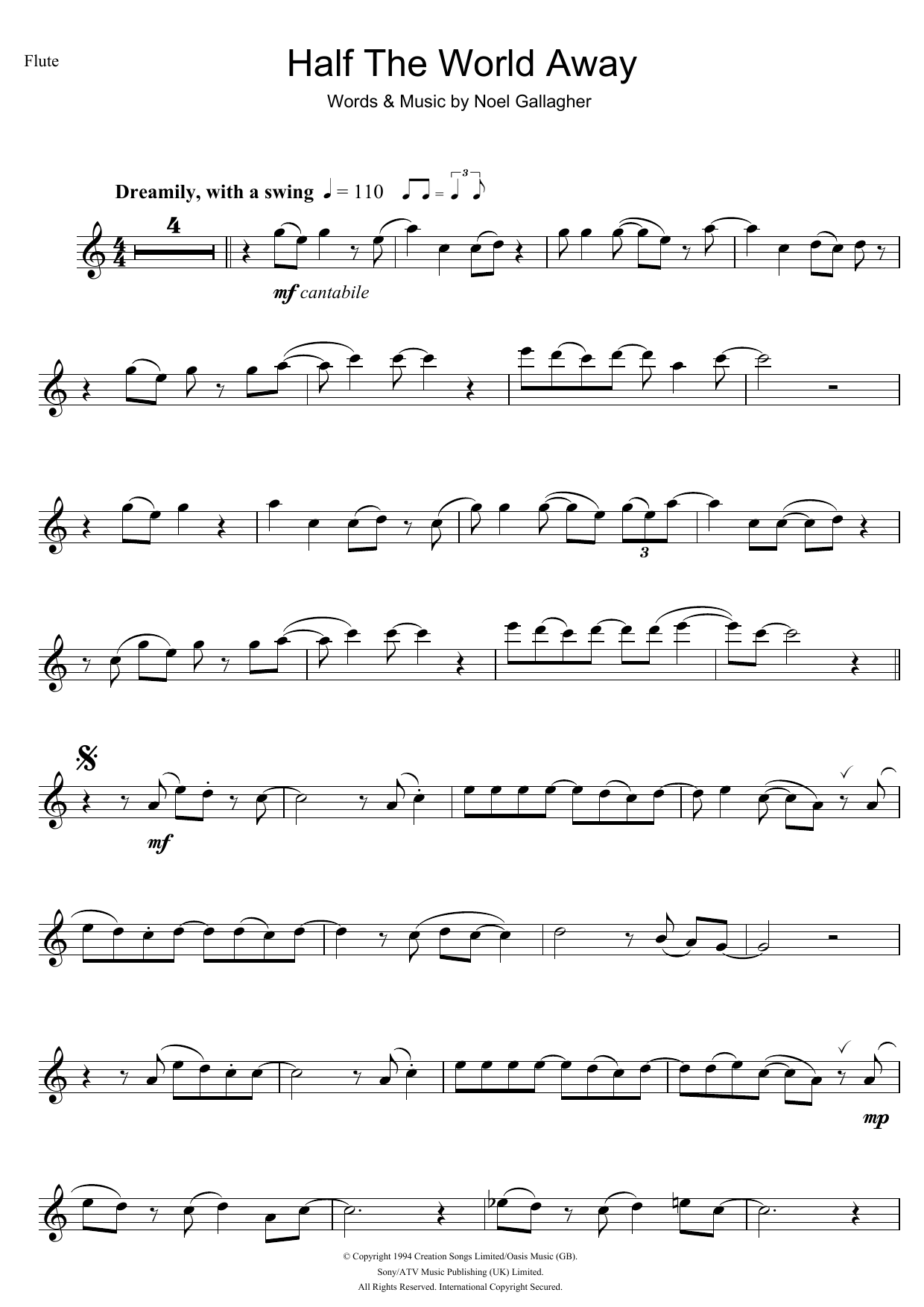 Product gallery: Page 1 of 1 Half The World Away, Oasis