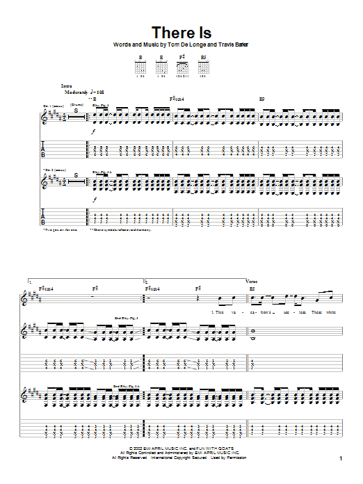 Produktgalerie: Seite 1 von 1 There Is, Box Car Racer, Gitarre