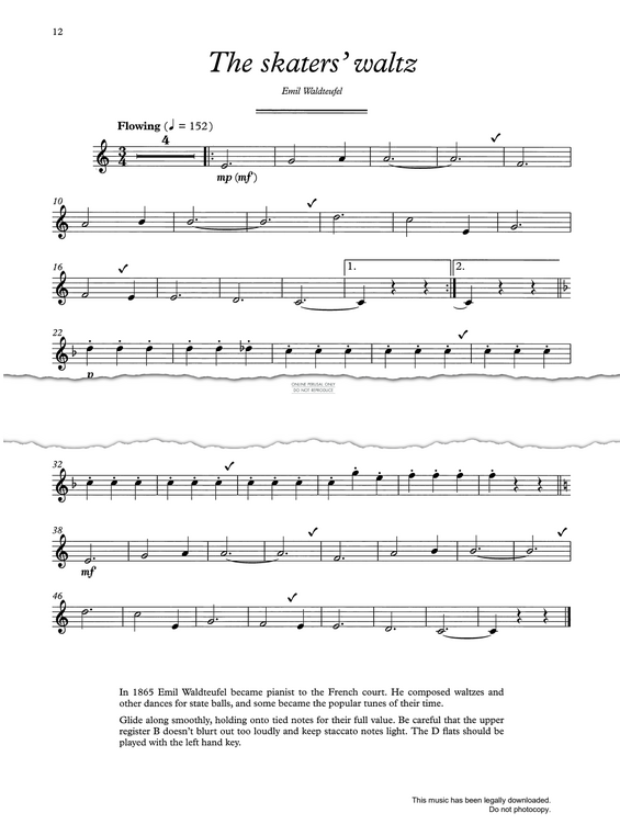 Product gallery: Page 1 of 1 The Skaters' Waltz (Les Patineurs), Emile Waldteufel