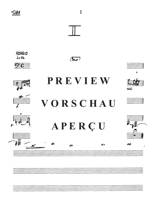 Produktgalerie: Seite 19 von 21 Trio Number 1 , , (Horn in F, Tuba + Klavier)