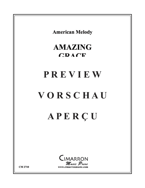 Produktgalerie: Seite 2 von 15 Amazing Grace , , (Blechbläserquintett)