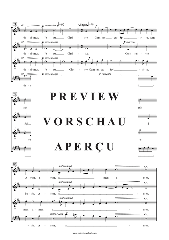 Produktgalerie: Seite 8 von 21 Messe , , (Gemischter Chor SAATB)