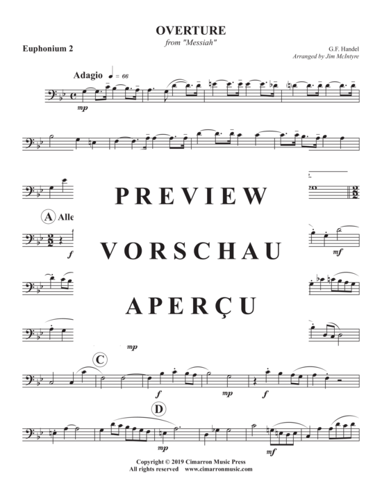 Product gallery: Page 11 of 18 Overture , , (Tuba Quartett EETT)