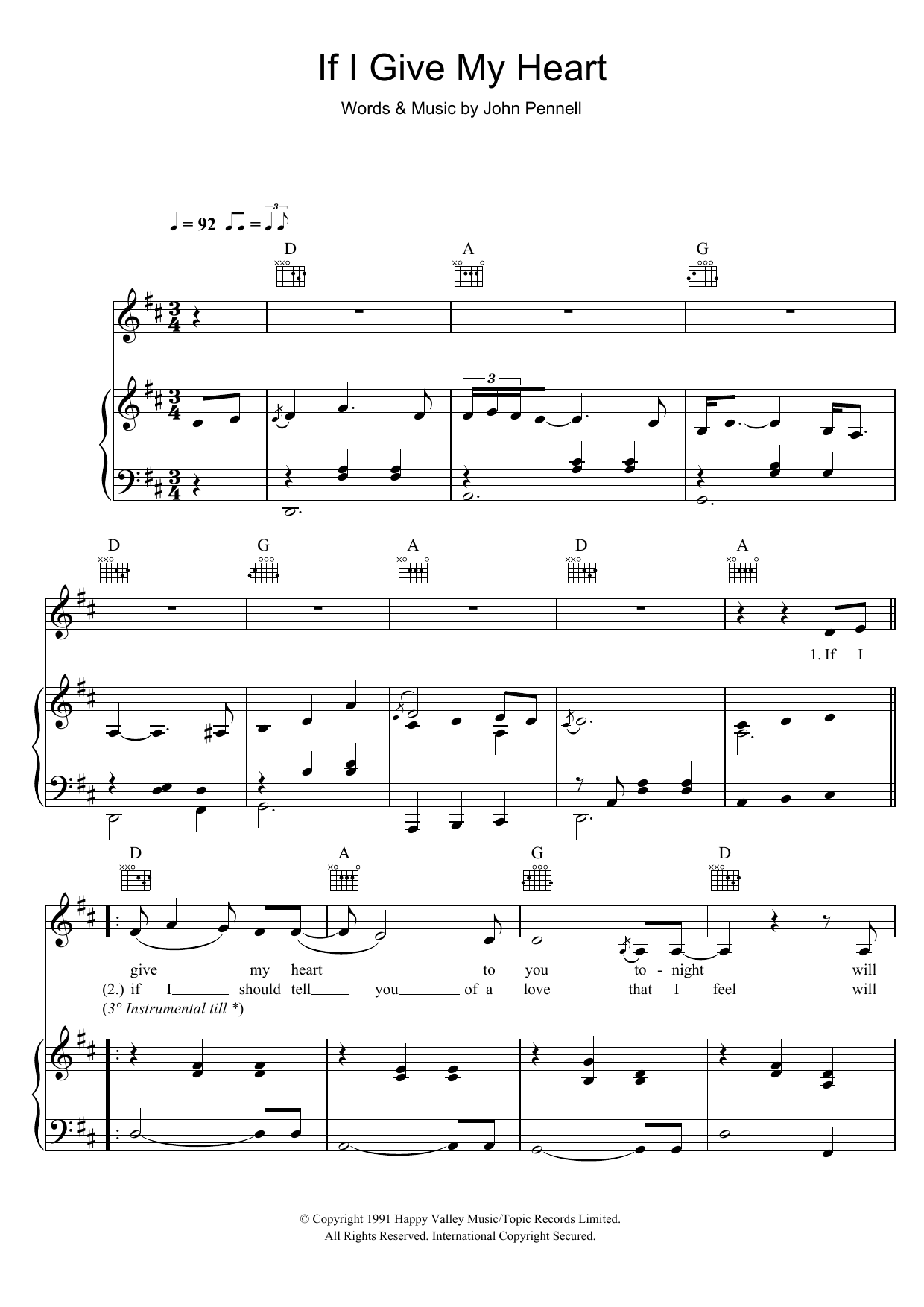 Produktbild zu: If I Give My Heart