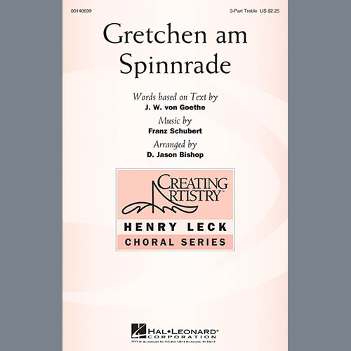 cover: Gretchen At The Spinning Wheel (Gretchen Am Spinnrade), D. Jason Bishop, Chor