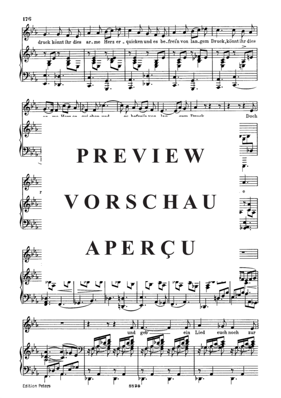 Product gallery: Page 3 of 7 Pilgerweise D.789, , Low Voice and Piano