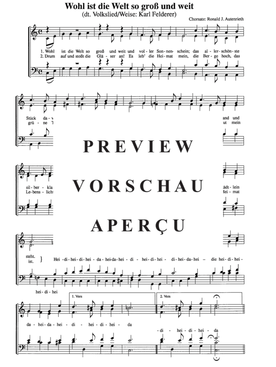 Product gallery: Page 3 of 4 Abschied und frohe Fahrt, 3 Lieder , , (mixed choir)