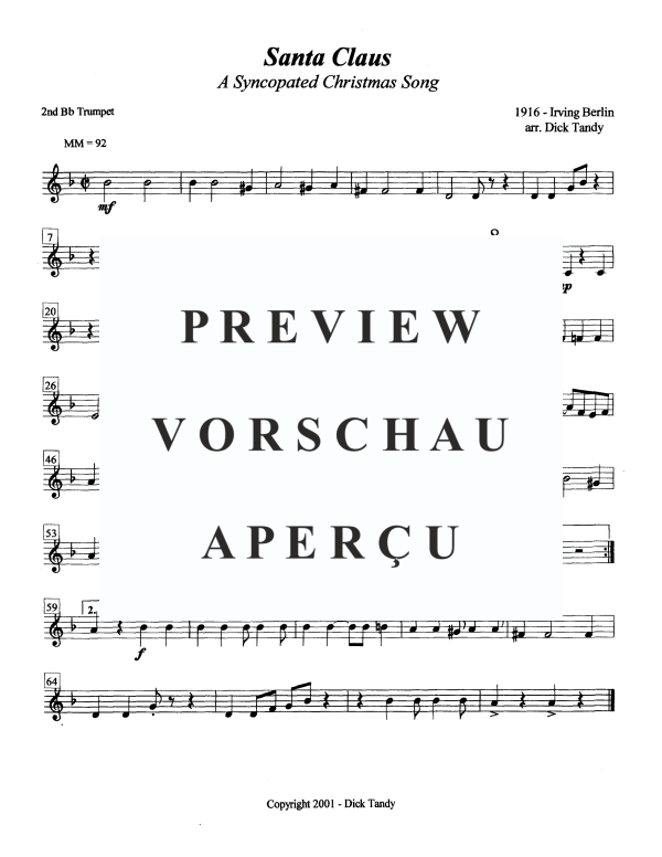 Produktgalerie: Seite 11 von 11 Santa Claus, , Blechbläser Quintett