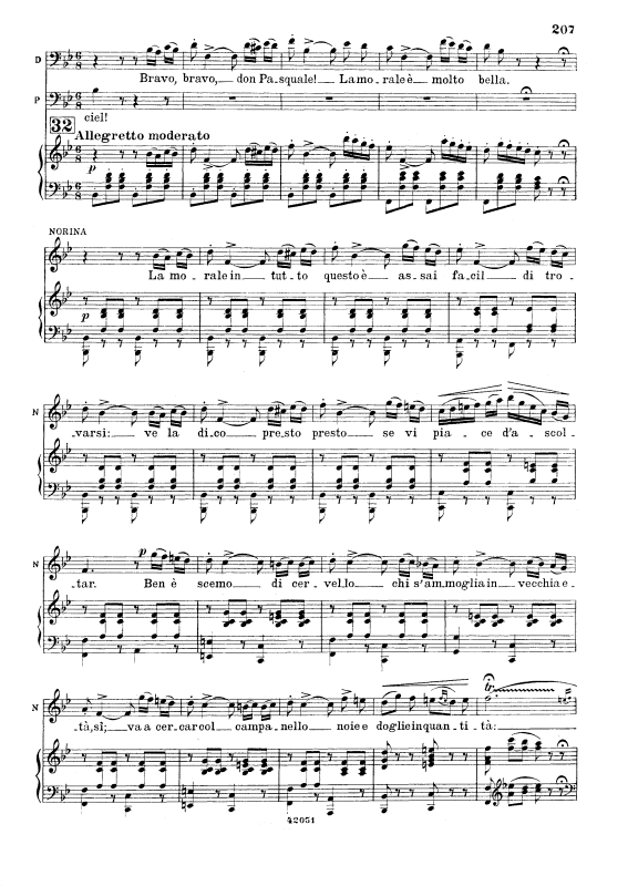 Produktbild zu: La morale in tutto questoGaetano Donizetti