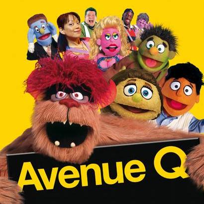 cover: There's A Fine, Fine Line, Avenue Q