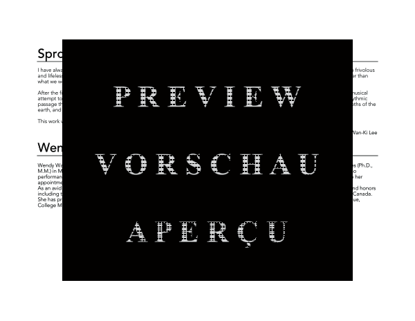Produktgalerie: Seite 4 von 11 Sprout, , (Flöte, Viola und Klavier)