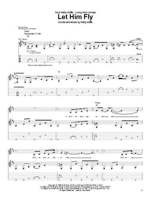 Product gallery: Page 1 of 1 Let Him Fly, Patty Griffin