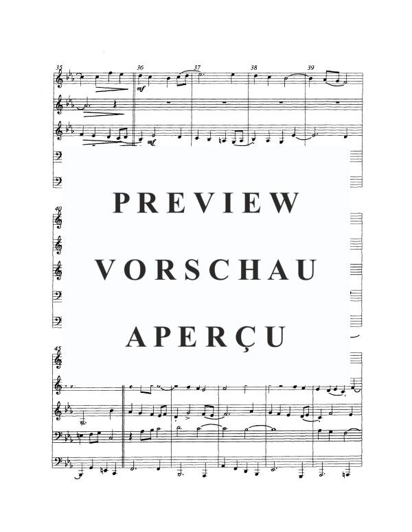 Product gallery: Page 5 of 11 Fugue in C Minor, Opus 37, No. 3, , Brass Quintet