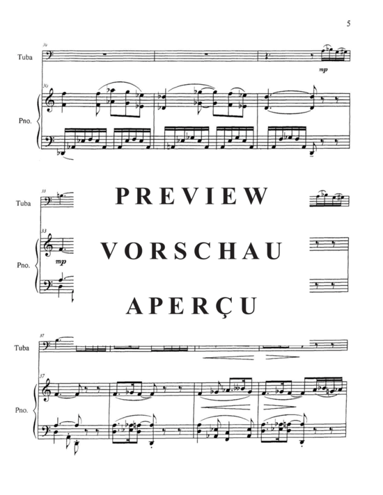 Produktgalerie: Seite 9 von 21 Sonata , , (Tuba + Klavier)