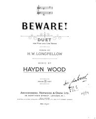 Produktbild zu: Beware!