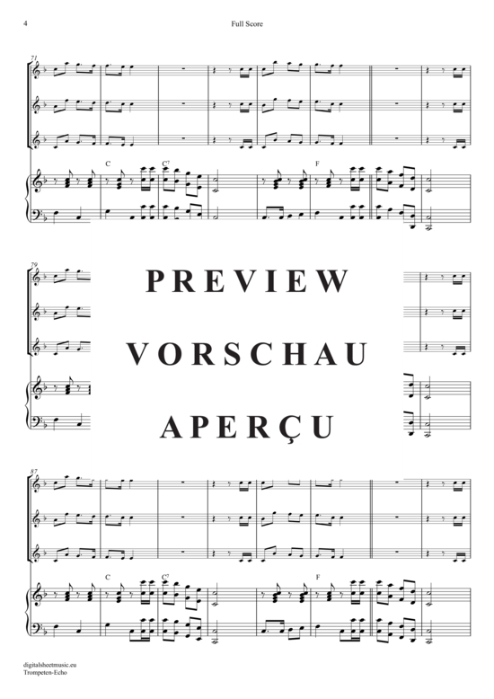 gallery: Trompeten Echo , Avsenik , Slavko, (Violinen Trio + Klavier)
