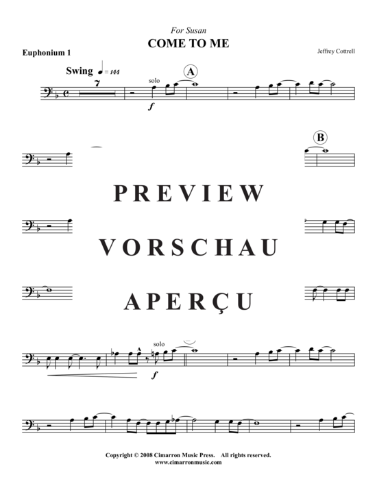 Product gallery: Page 5 of 15 Come To Me , , (Tuba Quartet: 2x Baritone, 2xTuba)