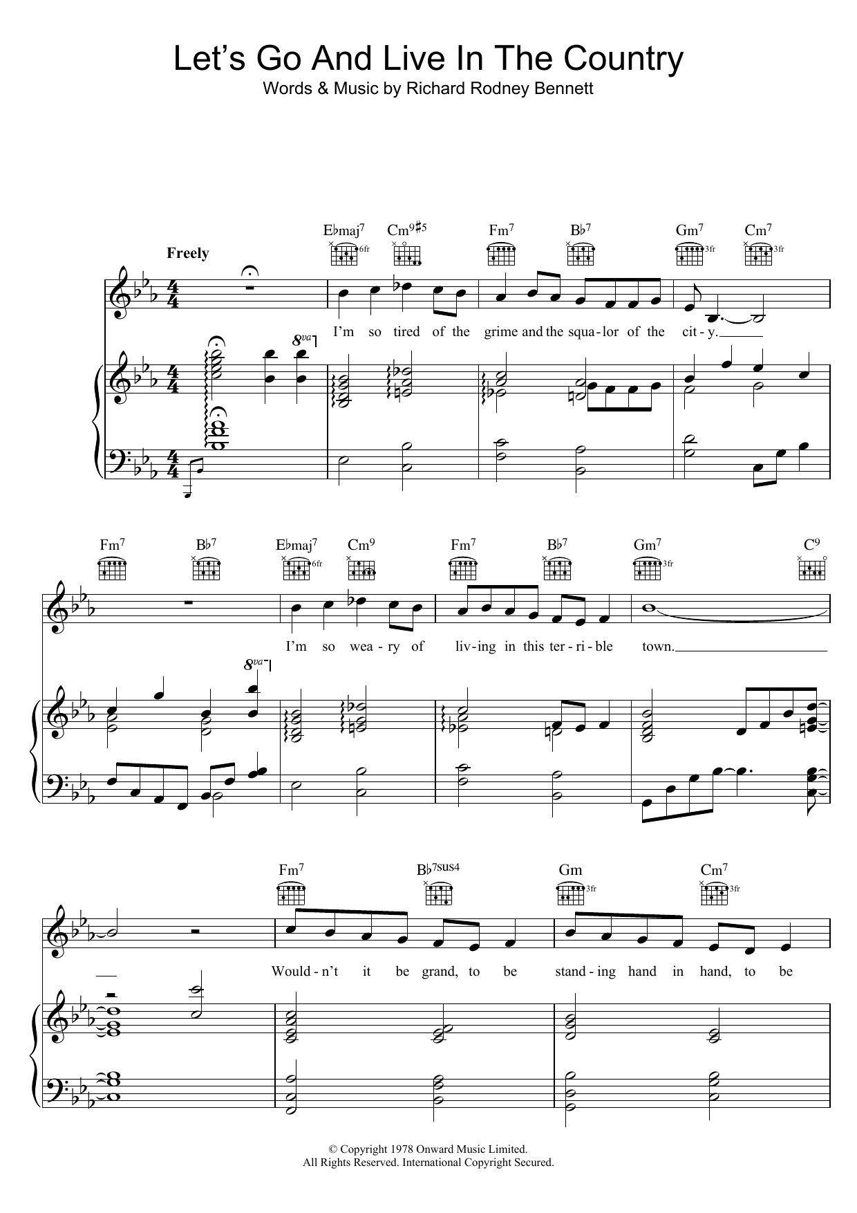 Produktgalerie: Seite 1 von 1 Let's Go And Live In The Country, Marian Montgomery, Gesang, Gitarre, Klavier