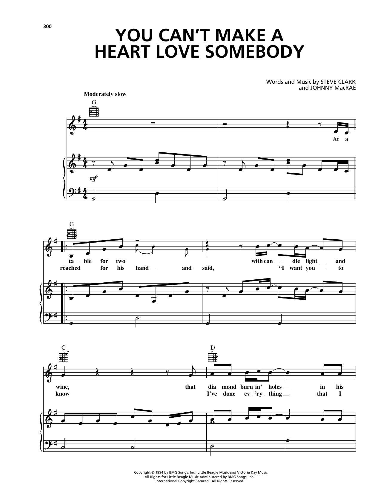 Product picture to: You Can't Make A Heart Love Somebody