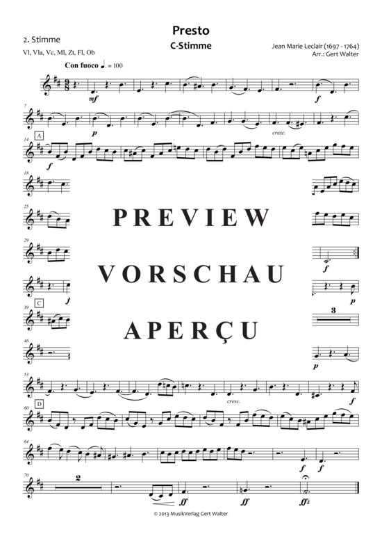 Produktgalerie: Seite 11 von 21 Presto , , (Quintett flexible Besetzung)