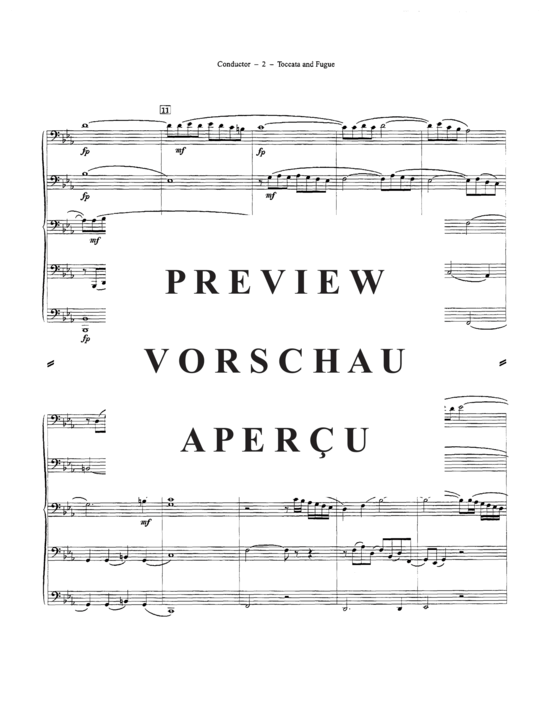 Product gallery: Page 4 of 21 Toccata and Fugue , , (Tuba Quintet EEETT)