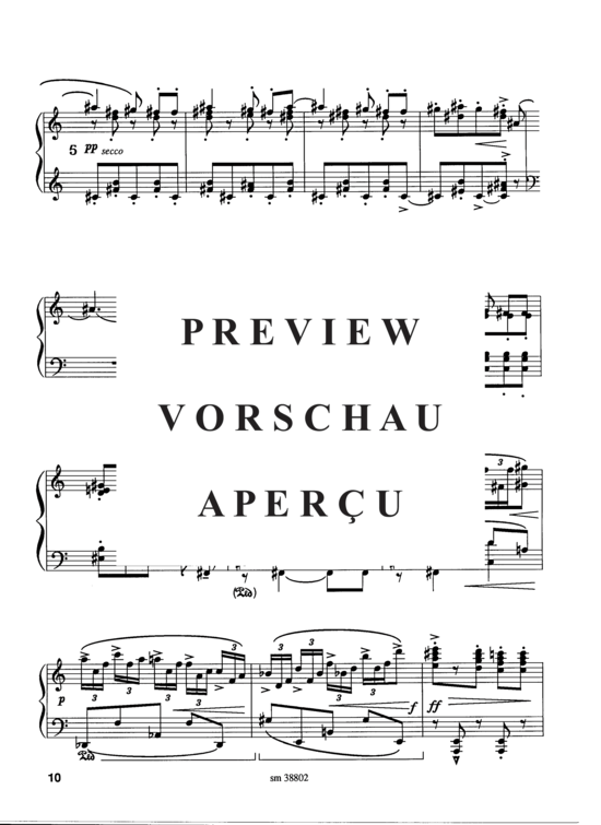 Product gallery: Page 13 of 21 Geldscheinsonate, 3 Sätze , , Piano Solo