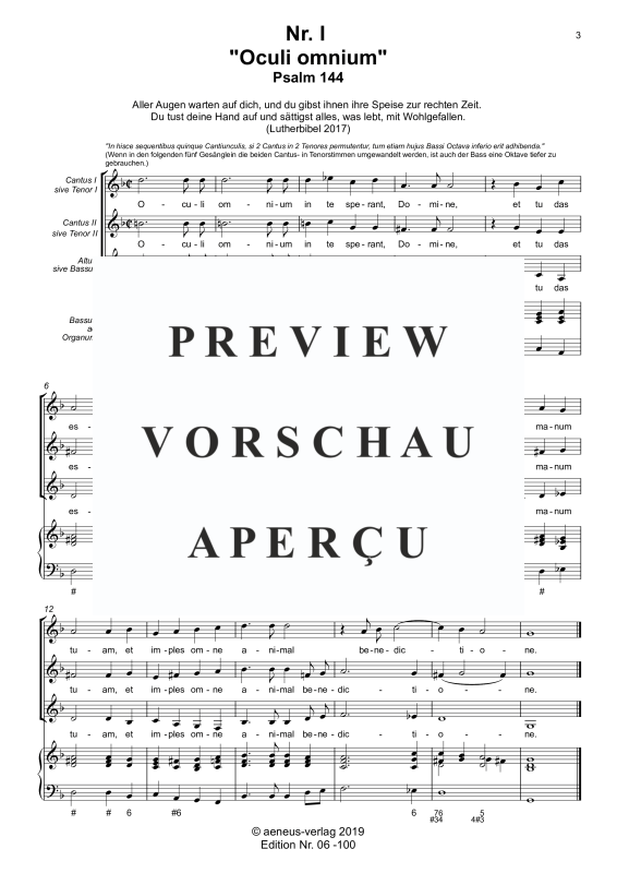 gallery: Harmoniae novae Heft 1, , Chor 3-stimmig mit B.C.